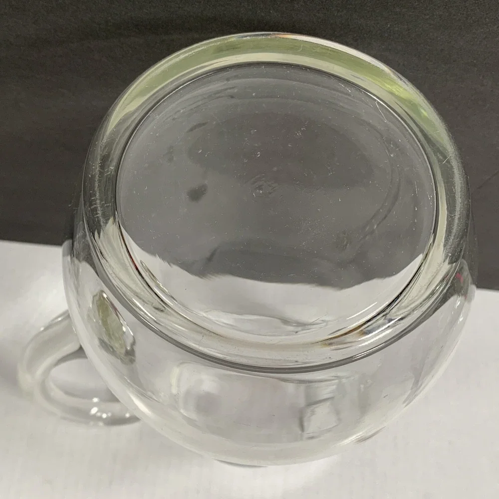 Clear Glass Pitcher Handle Spout Water Beverage Serving Jug Bar 80 Oz. 10